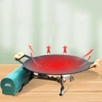 ماهیتابه تاشو کمپینگ BRS مدل BRS-P27B - تصویر 2